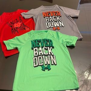 (3) Under Armour Shirts - Size: Small